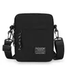 Bolsa de Ombro Masculina Simples, Bolsa de Ombro Transversal de Tecido Oxford na Moda, Mochila Transversal Casual Masculina, Bolsa Quadrada Pequena Tendência para Celular