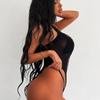 Lencería sexy, medias de red de pesca, traje de baño de dos piezas con espalda descubierta y tirantes de comercio exterior europeo y americano, falda de malla a la cadera k068