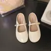 Mules cerrados de piel suave para mujer, nuevos mules planos sin cordones primavera-verano 2026