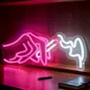 Luz de Neón con Forma de Gesto Genial, Letrero Iluminado de Pared para Bar, Sala de Juegos, Habitación de Niños, Luz Decorativa de Ambiente