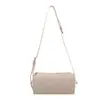 Bolso de mano cilíndrico retro de moda para mujer de este año, nuevo bolso de hombro elegante con estampado de leopardo para el otoño de 2026, bolso cruzado para el día a día