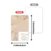 Set Transfronterizo de 36 Tarjetas de Texto con Estilo Floral Clásico y Fresco, Tarjetas de Texto Inspiradoras Simples y Positivas