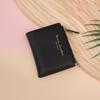 Cartera de Mujer con Patrón de Cocodrilo Transfronteriza Estilo Coreano de Gama Alta Color Sólido Billetera para Monedas Multitarjeta Plegable Corta