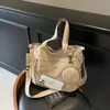 Bolso Grande Casual para Mujer 2025 Nueva Moda Bolso de Hombro Versátil Bolso Tote de Gran Capacidad Bolso Cruzado para Clase y Viajes