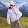 Ropa Infantil Balabala Chaqueta Ligera de Plumas para Niños y Niñas Abrigo Capa Interior de Invierno Cómodo para Exteriores Bloques de Color