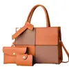 Bolsa de Alta Gama para Madre e Hija con Diseño de Color Contrastante, Bolso de Mano a la Moda, Bolso de Hombro Versátil de Gran Capacidad, Bolsas Transfronterizas