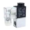 Válvula Solenoide Pneumática 2 Vias 2 Posições 2V025-08 Controle de Direção de Cilindro Válvula de Ar 24V Normalmente Fechada Válvula de Controle Eletrônica