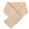Cachecol Quente de Cashmere Puro, Aquecedor de Pescoço de Tricô de Cashmere Versátil para o Inverno, Cachecol de Lã Colorido Sólido
