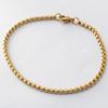 Pulseira de aço titânio joias estilo coreano unissex aço inoxidável 304 banhado a ouro pulseira de pérolas quadradas acessórios de moda