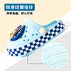 Zapatillas de verano para niños del equipo Wang Wang, nuevas, de tamaño pequeño y mediano, para niños y bebés, con desodorante antideslizante, zapatos de playa con agujeros para niñas.