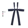 [Compre Um Leve Outro Grátis] Gravata Borboleta Jk Original Feminina Sarja Fina Pequena Cabo Longo Laço Camisa Acessórios de Uniforme Versátil e Tendência