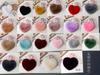 Venta al por mayor de fábrica Nuevo Día de San Valentín cadena bolsa de felpa en forma de corazón bolso diagonal para mujer bolso pequeño de amor en forma de corazón de durazno para mujer