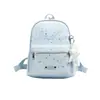 Bolsa Escolar Feminina Fofa Estilo Coreano Transfronteiriça Modelo Novo Verão 2026 Mochila de Estudante de Faculdade Grande Capacidade Mochila de Trabalho Bolsa de Ombro Dupla