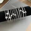 Pulsera Aro Fino Multicapa Nueva Estrella Luna para Mujer Pulsera con Sentido de Diseño de Nicho Moda Individual Tendencia Joyería de Mano Venta al por Mayor