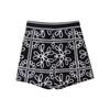 AliExpress transfronterizo nuevo para mujer venta al por mayor de comercio exterior ZR en stock chaqueta abrigada acolchada de algodón con estampado traje de shorts con estampado
