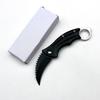 Cuchillo Plegable para Exteriores en Stock, Pelador de Frutas de Bolsillo Seguro y Portátil, Cuchillo con Llavero para Viaje, Cuchillo de Garra