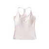 Top sin mangas sexy estilo retro americano para mujer, prenda exterior de alta gama para verano, corte ajustado, hombros estrechos, sin mangas