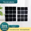 Fixadores Adesivos de Dupla Face de Gancho e Laço para Fixar Toalhas de Mesa e Lençóis, Fixadores Autoadesivos de Gancho e Laço