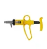 Seringa contínua ajustável seringa seringa seringa agulha de injeção de vacina contínua para porcos, gado, ovelhas, galinhas e cães 5-10ml equipamento veterinário