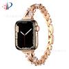 Correa de Zirconita Corazón Swarovski Patentada Adecuada para Correa de Apple Watch Generación Iwatch78 Stock Listo de Fábrica