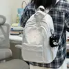 Mochila Feminina Leve e Moderna para Viagem, Mochila Casual Masculina para Exterior, Mochila Escolar Estudantil de Alta Qualidade Ultra-Leve de Grande Capacidade