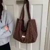 Bolsa de Tote de Lunares Estilo Francés 2025 Nueva Versión Coreana Bolso de Hombro, Estilo Perezoso Ins, Lindo Bolso de Hombro Japonés de Gran Capacidad