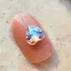 Joias para Nail Art Coração Cristal de Vidro Diamante Adesivos para Unhas Decoração de Roupas com Diamantes Sapatos e Chapéus Acessórios Feitos à Mão Diamante Coração de Pêssego com Fundo Pontiagudo