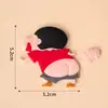Crayón Pequeño Nuevo Adornos Decorativos para Pastel Secundario Dibujos Animados Dibujos Animados Cumpleaños Infantil Postre Horneado Enchufe