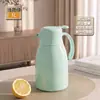 Bolsa de Agua Caliente para Dormitorio Estudiantil Nueva Botella Térmica Tipo Presión Olla Aislada para el Hogar de Gran Capacidad Botella de Agua Caliente con Revestimiento de Vidrio