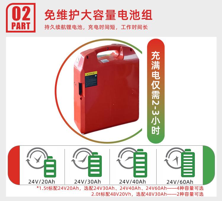 全电动搬运车CBD15J-Li-S_05