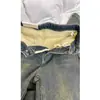 Pantalones Acampanados de Micro La Jeans con Forro de Polar Azul Vintage para Mujer Otoño e Invierno 2024 Nuevos Tallas Grandes para Chicas Gorditas Elásticos Adelgazantes de Cintura Alta