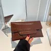 Bolsa Clutch Envelope Feminina Casual de Grande Capacidade Estilo Coreano para Comércio Exterior 2026 Personalizada com Textura Refinada para Eventos Noturnos