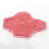 Cepillo exfoliante para baño, montado en la pared para fácil uso, exfoliante de silicona para la espalda para personas perezosas, no necesita pedir ayuda, cepillo de baño con ventosa, almohadilla exfoliante para la espalda