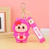 Llavero de Sanrio Kuromi, charm de silicona para bolso, perfecto para mochilas escolares, mochilas de estudiante y mini bolsos infantiles