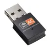Tarjeta de Red Inalámbrica USB Doble Banda AC600M Mini 5G 2.4G Adaptador Receptor Wifi Chip 8811 Externo
