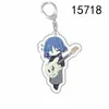 Colgante del anime "Bocchi the Rock!"Presentando a Bocchi-chan y Nika Nika, con expresiones geniales, adecuado para mochilas y como un llavero exquisito"
