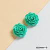 Accesorios de resina de rosas de colores simulados, pegamento en crema, horquilla para el cabello hecha a mano, material de parche de joyería