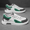 Zapatillas Casuales de Exterior Bloque de Color 2026, Zapatos de Moda de Caña Baja con Cordones Tendencia, Zapatos Planos Estilo Coreano para Viajes Juveniles para Hombre