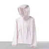 Transmisión en Vivo Experta: Chamarra Corta de Seda de Hielo para Mujer con Capucha, Protección Solar, Cortavientos, Transpirable, Amigable con la Piel, Protección UV para Verano