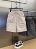 Shorts Cargo Respiráveis Estilo Retrô Americano Masculino Verão Soltos Secagem Rápida Casuais Cinco Pontos Calças Esportivas Tendência para Exterior