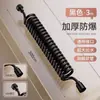 Manguera de ducha, manguera retráctil, pistola rociadora de alta presión para limpieza de inodoros, manguera de agua, manguera de resorte de alto flujo para baño, cable de teléfono