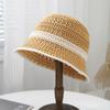 Verano 2025 Nuevo Casual Combinable Sombrero de Pescador Sombrero de Sol Transpirable de Cara Pequeña para Viaje de Mujer Sombrero Plegable