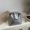 Nova Bolsa Saco Estilo Retrô Outono/Inverno 2026 para Mulheres, Design de Nicho, Estilo Preguiçoso Personalizado, Bolsa de Ombro Transversal para Roupas de Trabalho
