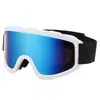 Gafas de Esquí con Esponja A prueba de Viento y Arena Gafas de Montañismo Invernal Antivaho Anti-UV Esquí Deportes al Aire Libre Gafas de Esquí