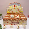 Nueva Serie de Gatos con Estado de Ánimo Temática de Frutas Caja Ciega Linda Juguete Creativo de Moda Figura Decoración de Escritorio Regalo