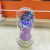 Dia dos Namorados Flor Eterna Rosa Brilhante Cobertura de Vidro Presente Boutique Transfronteiriço Presente de Aniversário Enfeites de Flor Eterna