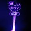 Zheng Xiuwen SAMMI Concerto Faixa de Cabelo Luminosa Personalizado Fluorescente Stick Fans Deve Apoiar Ajudando Sinal de Luz LED Portátil