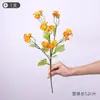 Flores Artificiais Margaridas, 30 Cabeças de Camomila, Flores de Decoração para Casa Estilo Fresco, Arranjo de Casamento Estilo Floresta de Crisântemos Props para Fotografia