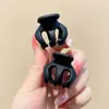 Mini Presilha Preta para Penteado de Princesa, Presilha Pequena para Franja, Presilha Lateral para Mechas Finas, Presilha para Testa, Grampo de Cabelo