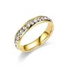 Anillo de Acero de Titanio con Cielo Estrellado de Temperamento Ing Tendencia Anillo de Pareja con Diamante para Mujer Joyería de Mano de Nicho Transfronteriza Europea y Americana